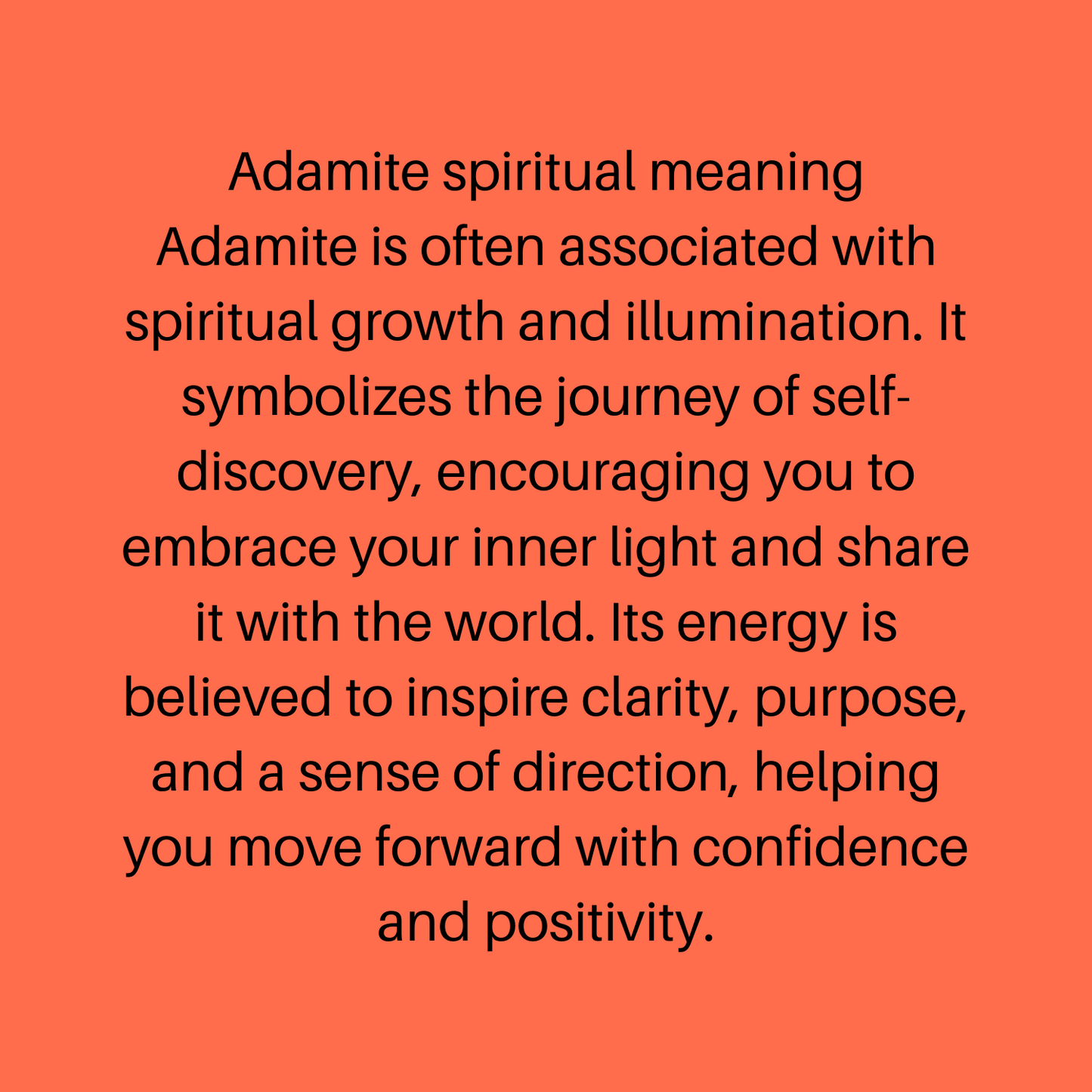 Crystals spiritual information in card forms