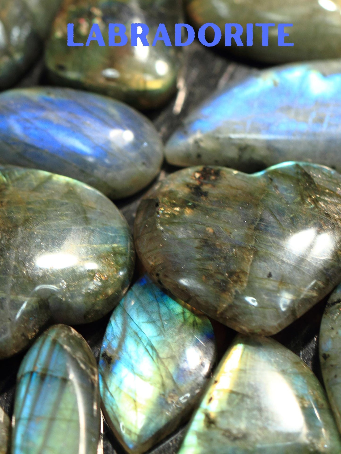 Labradorite Cherish your visions and your dreams 20x28in