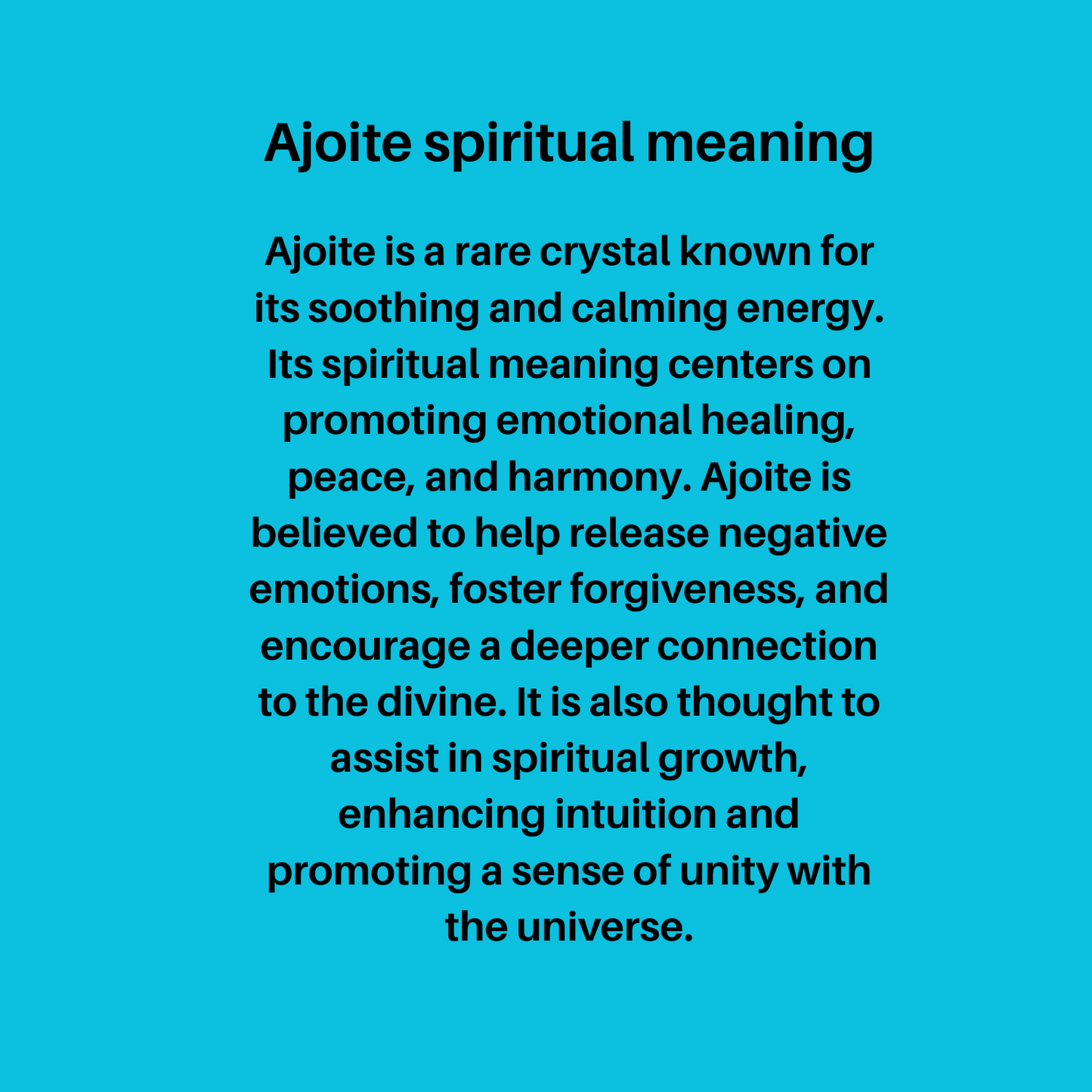 Crystals spiritual information in card forms