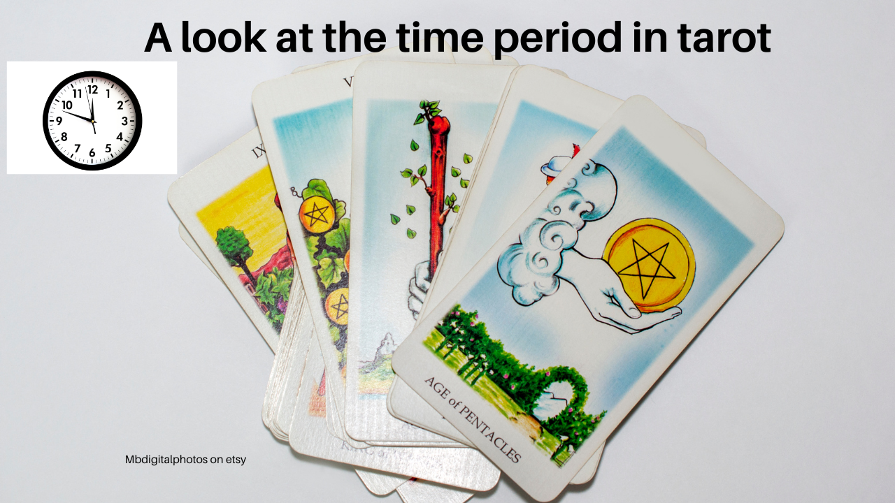 A look at the time period in tarot, Reference to understanding tarot, How to set up your sacred space.