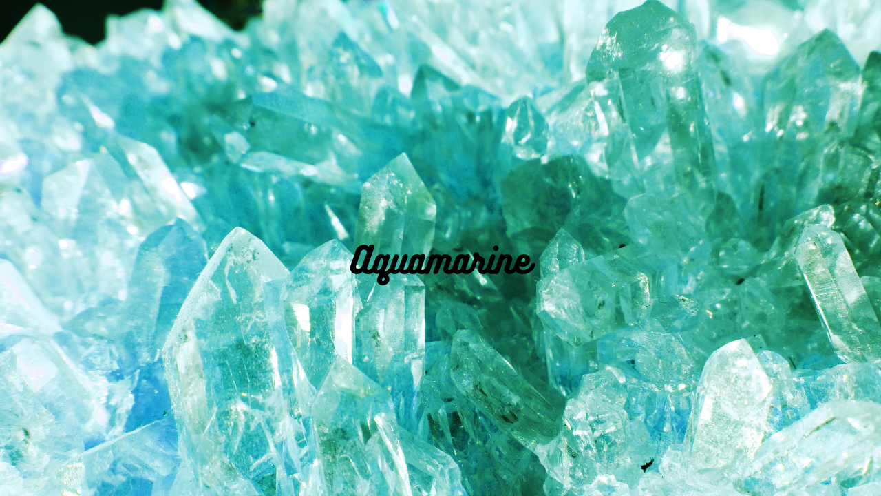 Aquamarine, Amethyst, azurite, celestite, carnelian, clear quartz, amazonite, Dumortierite, Emerald,  Crystal information