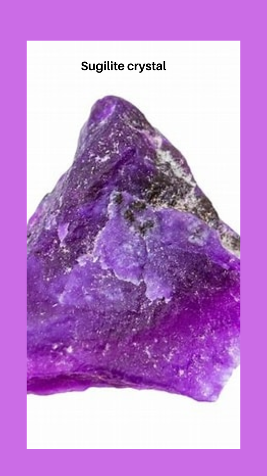 Purple crystals cellphone wallpaper