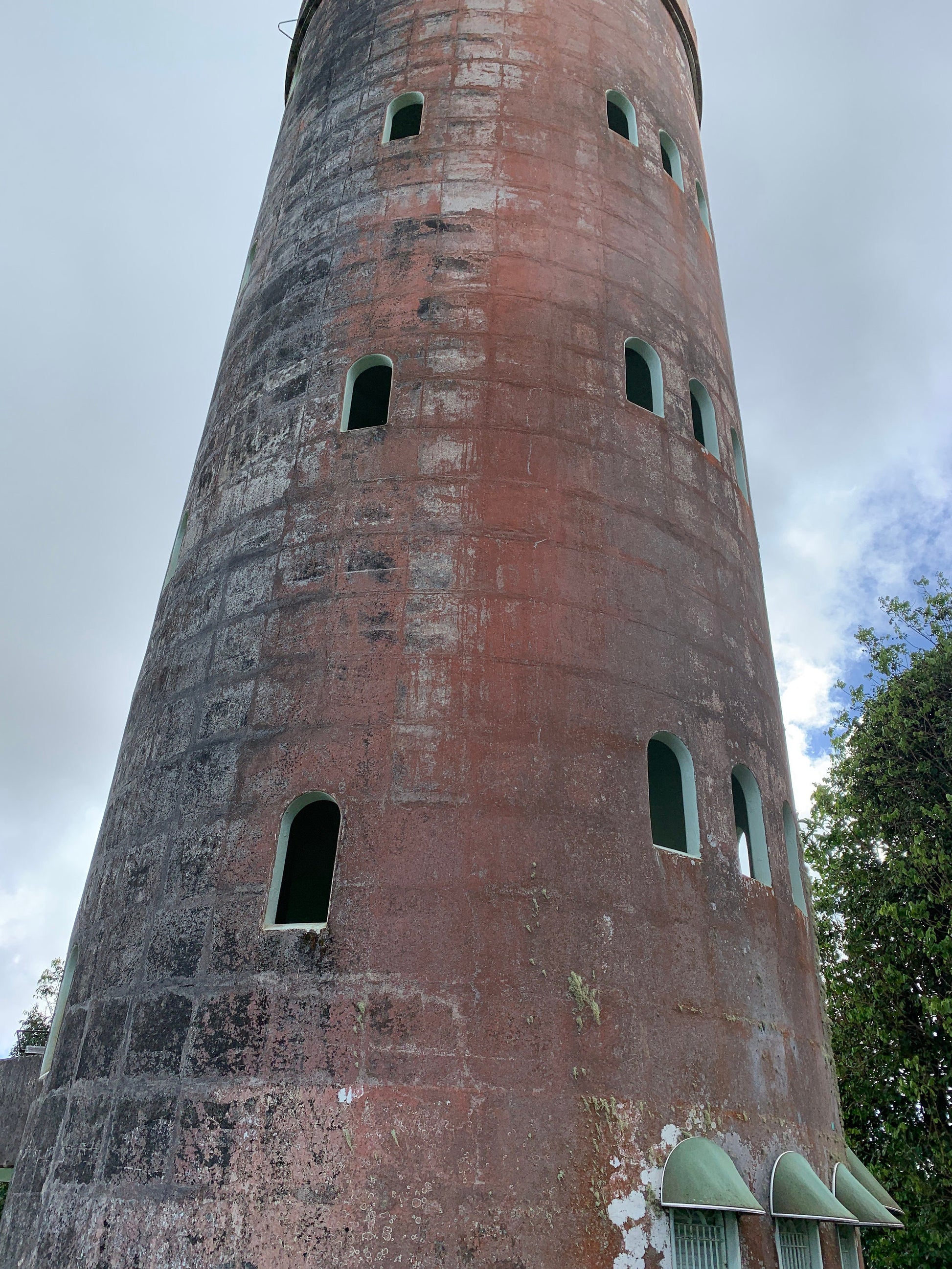 Tower in El yunque rain forest Rio Grandes Puerto Rico.