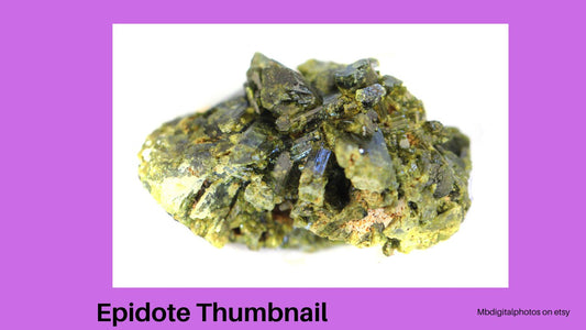 Use this epidote thumbnail for your creative projects and on your vision boards. This thumbnail has to do with Karma and going deep!