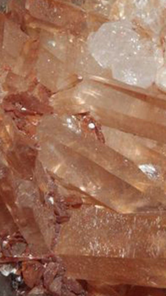 Tangerine Quartz Phone wallpaper