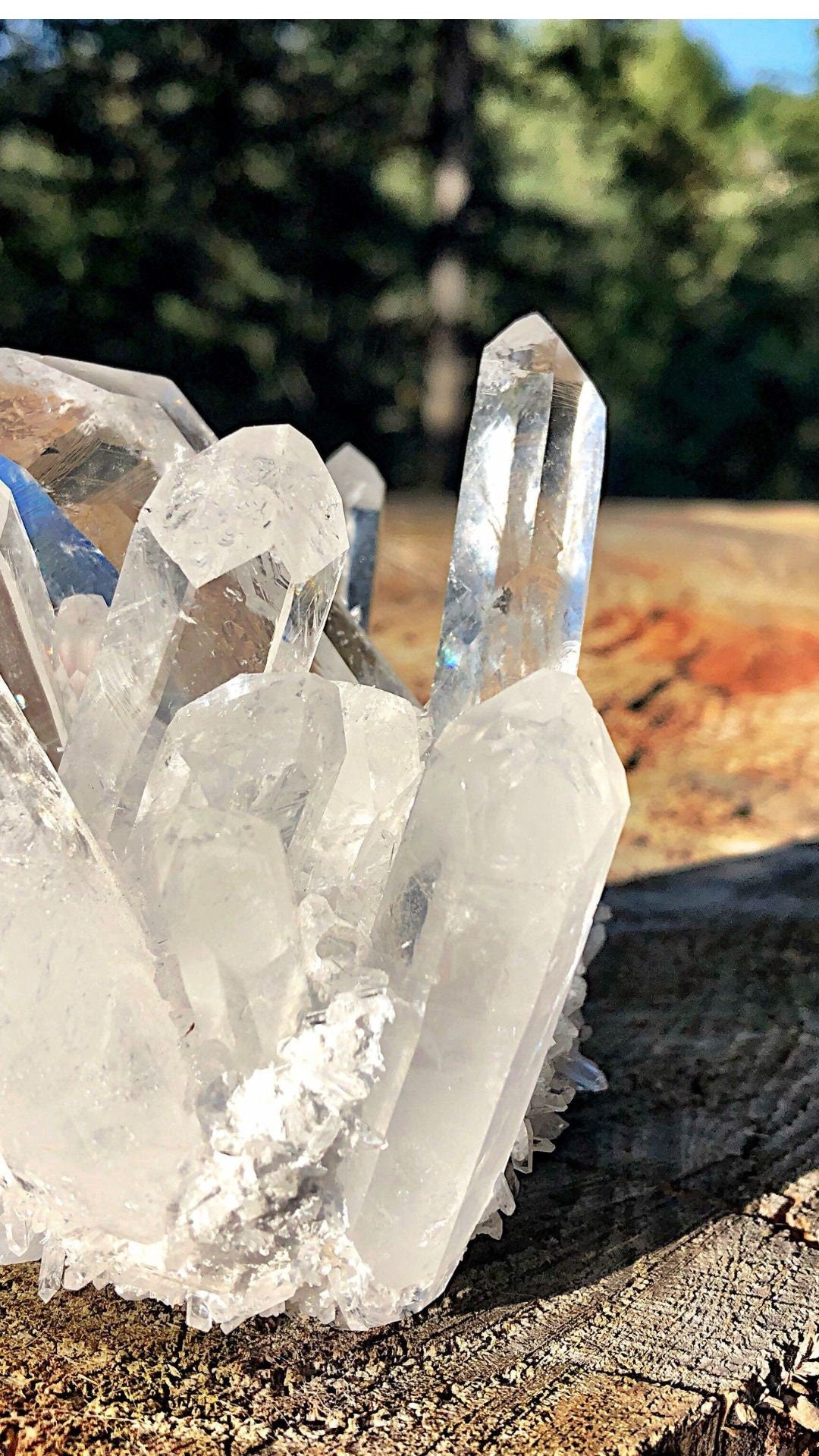 Lemurian Quartz phone wallpaper