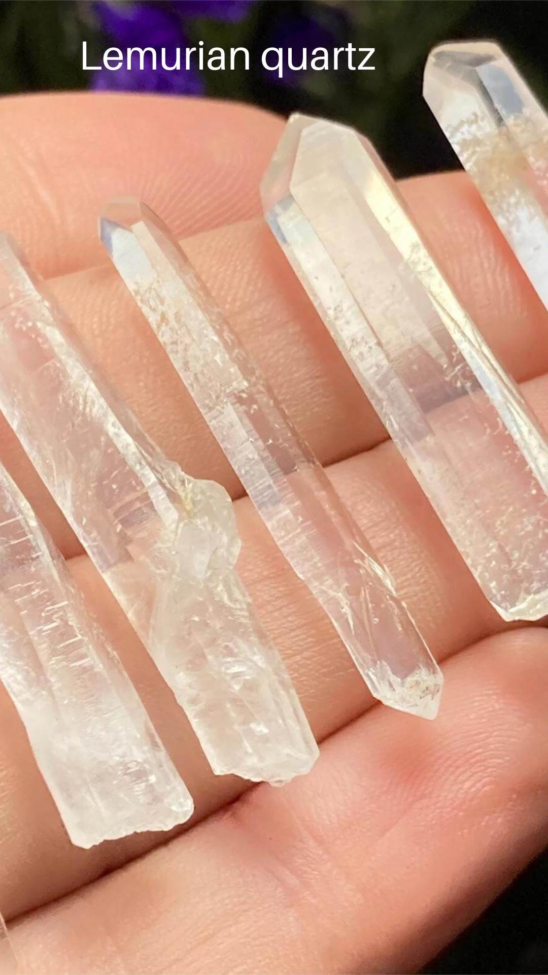 Lemurian Quartz phone wallpaper