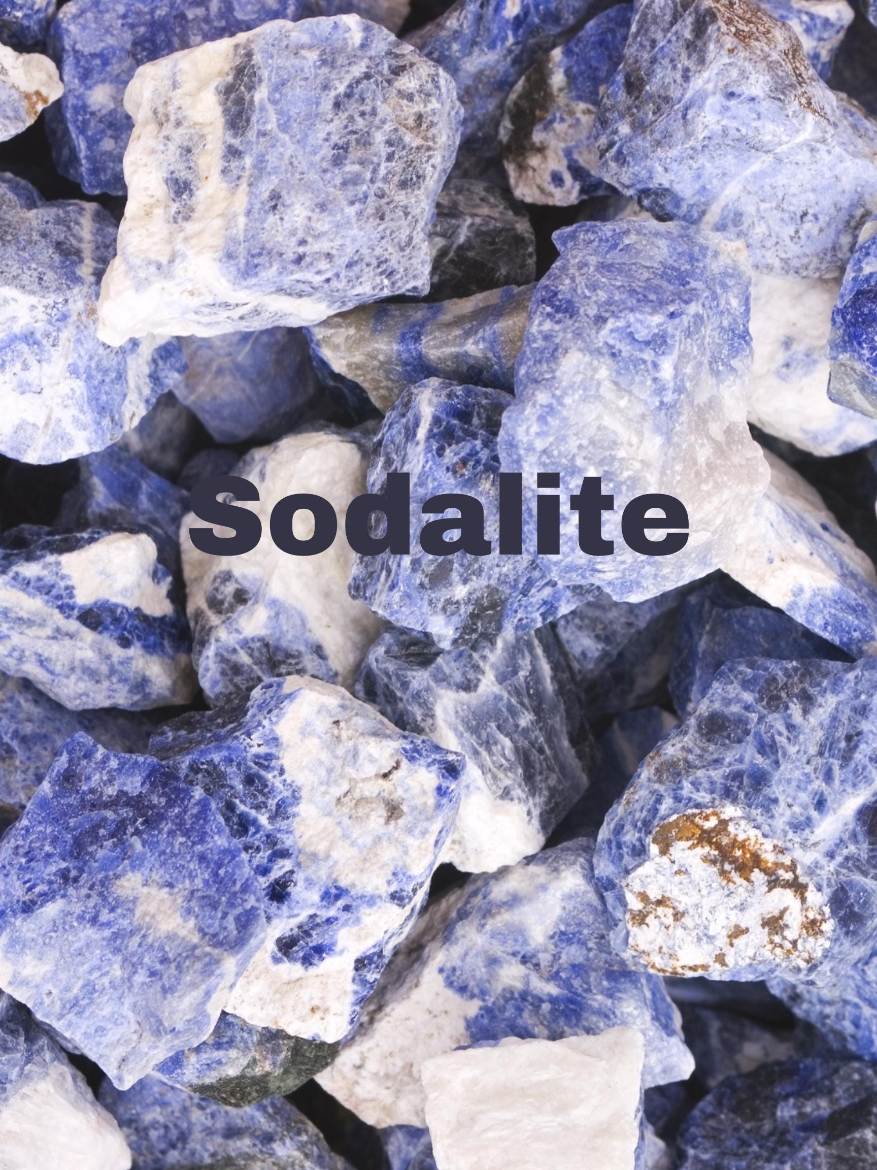 Sodalite Crystal creativity poster