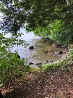 Lake George in a special place Upstate New york