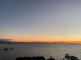 Beautiful evening at the beach