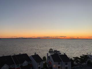 Beautiful evening at the beach